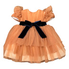 Abito Tulle Bimba ARANCIO GG33I