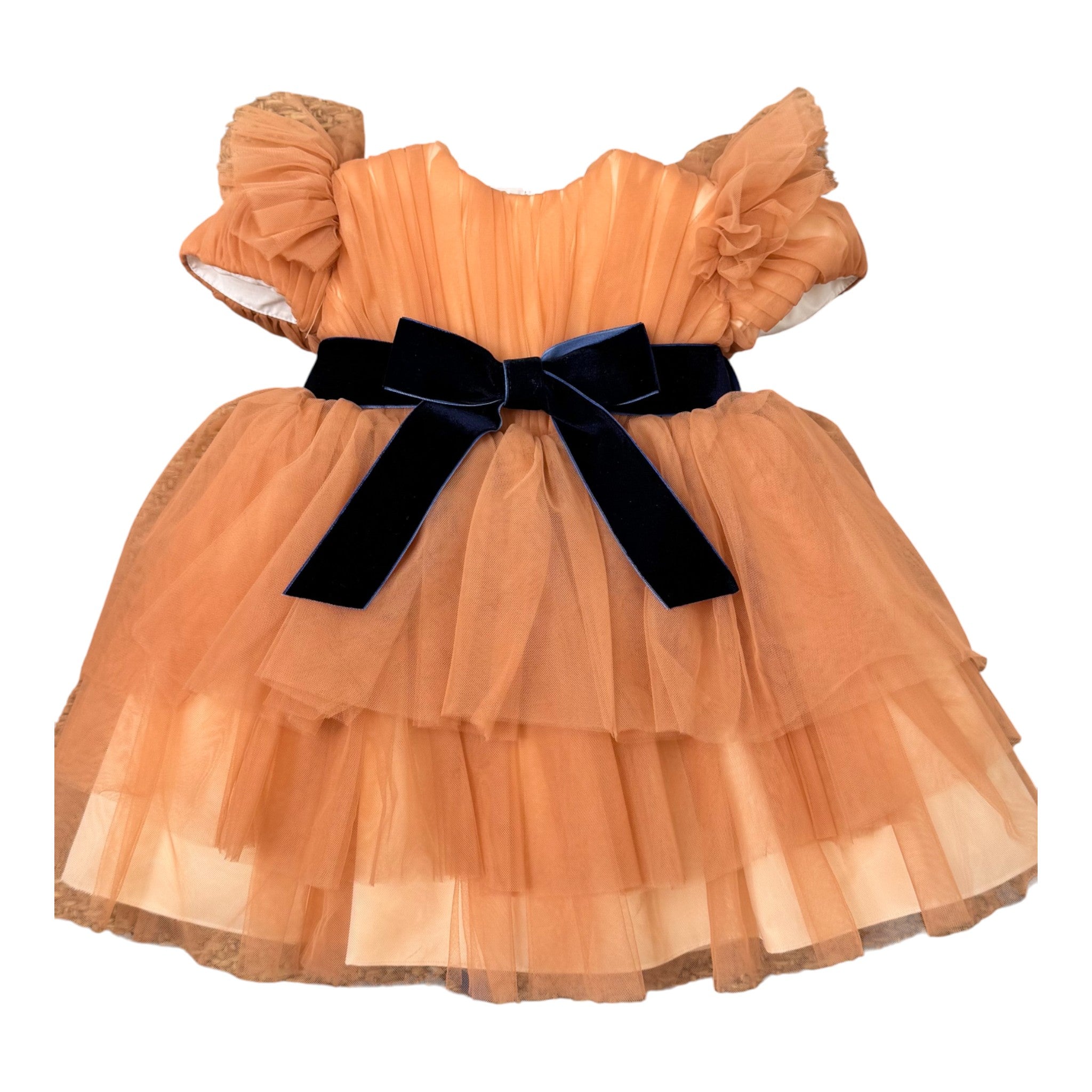 Abito Tulle Bimba ARANCIO GG33I
