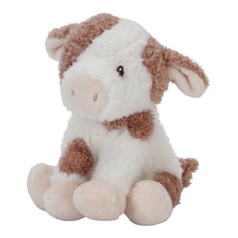 Mucca da coccolare 17 cm Piccola fattoria  MULTICOLORE LD8830