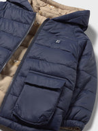 Giaccone soft reversibile Bimbo Blu 2420/39