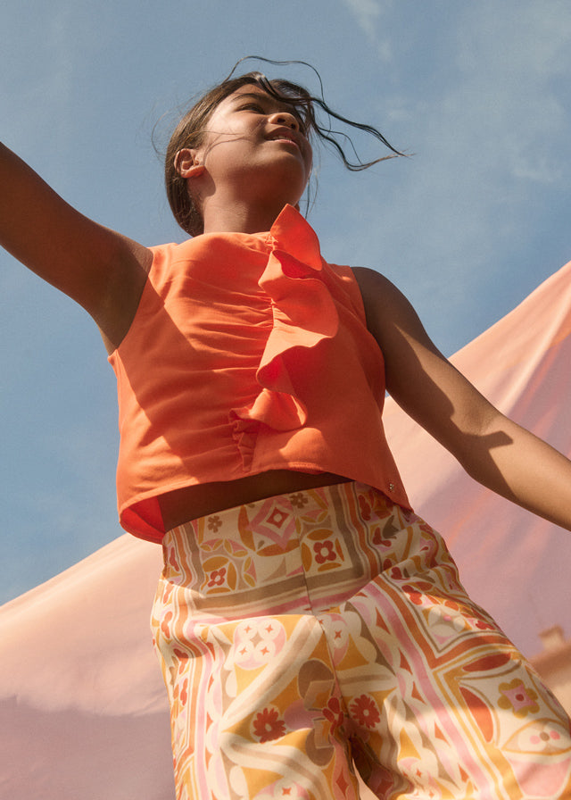 Printed Top and Trousers Set 5215/6