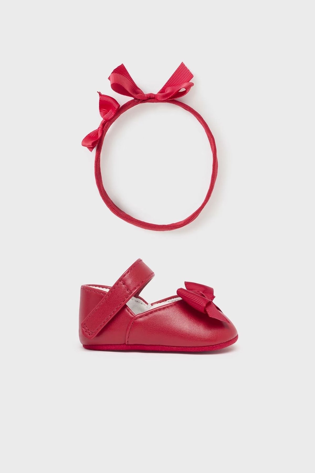 Set ballerine e cerchietto Bimba ROSSO 9690-A