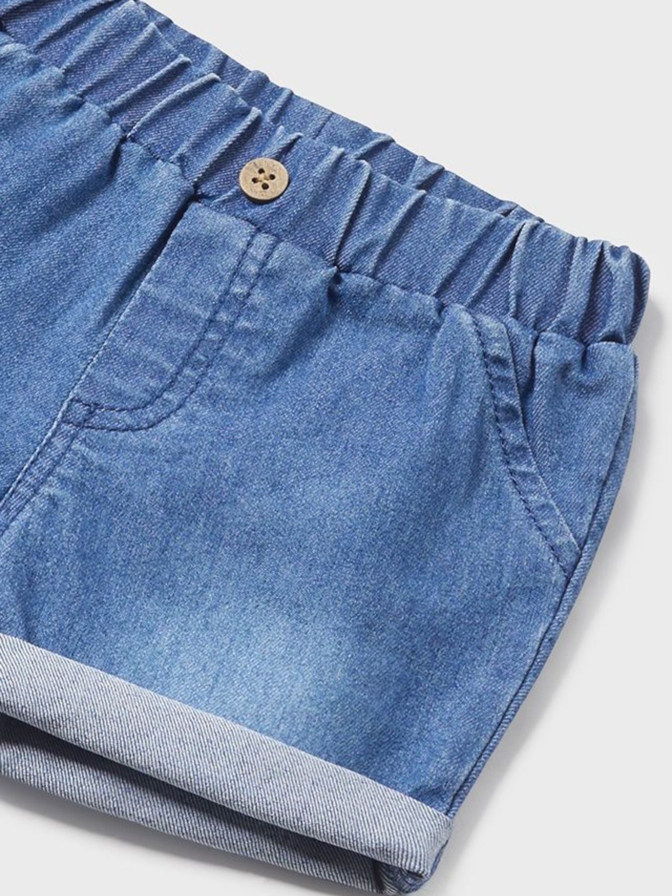 Comp.pant.corto jeans Bimbo ROSSO 1209