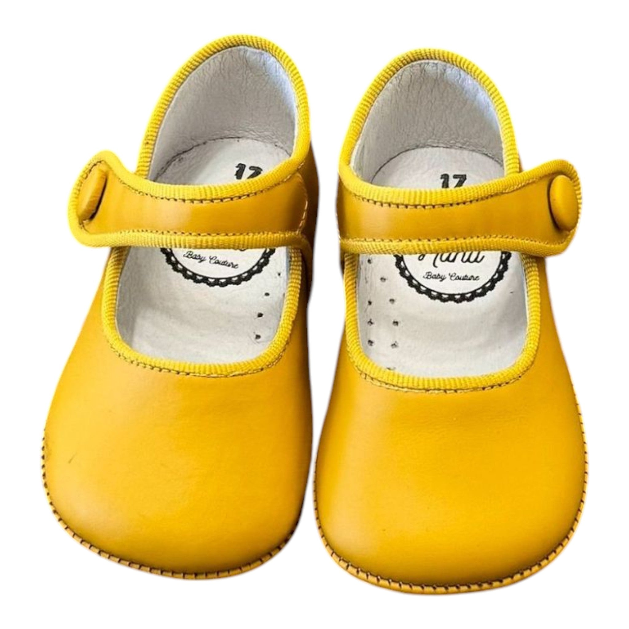 Girl's Ballerina Shoes, Yellow A2501/ME