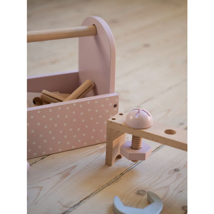 Cassetta attrezzi rosa  ROSA W7106