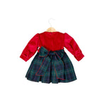 Rotes Babykleid für Mädchen B0573A1