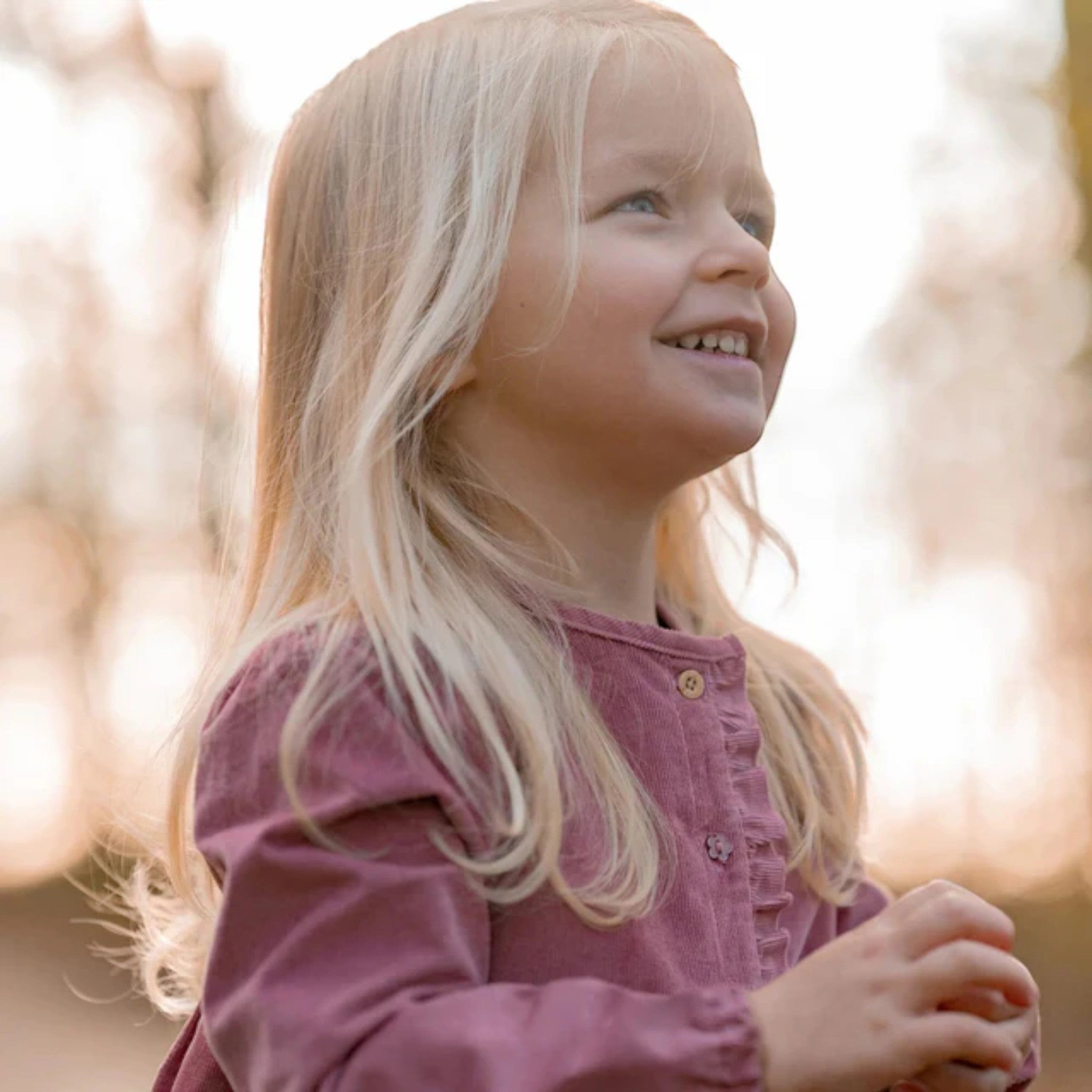 Langärmeliges Kleid - Fairy Garden Mädchenrosa CL25095001