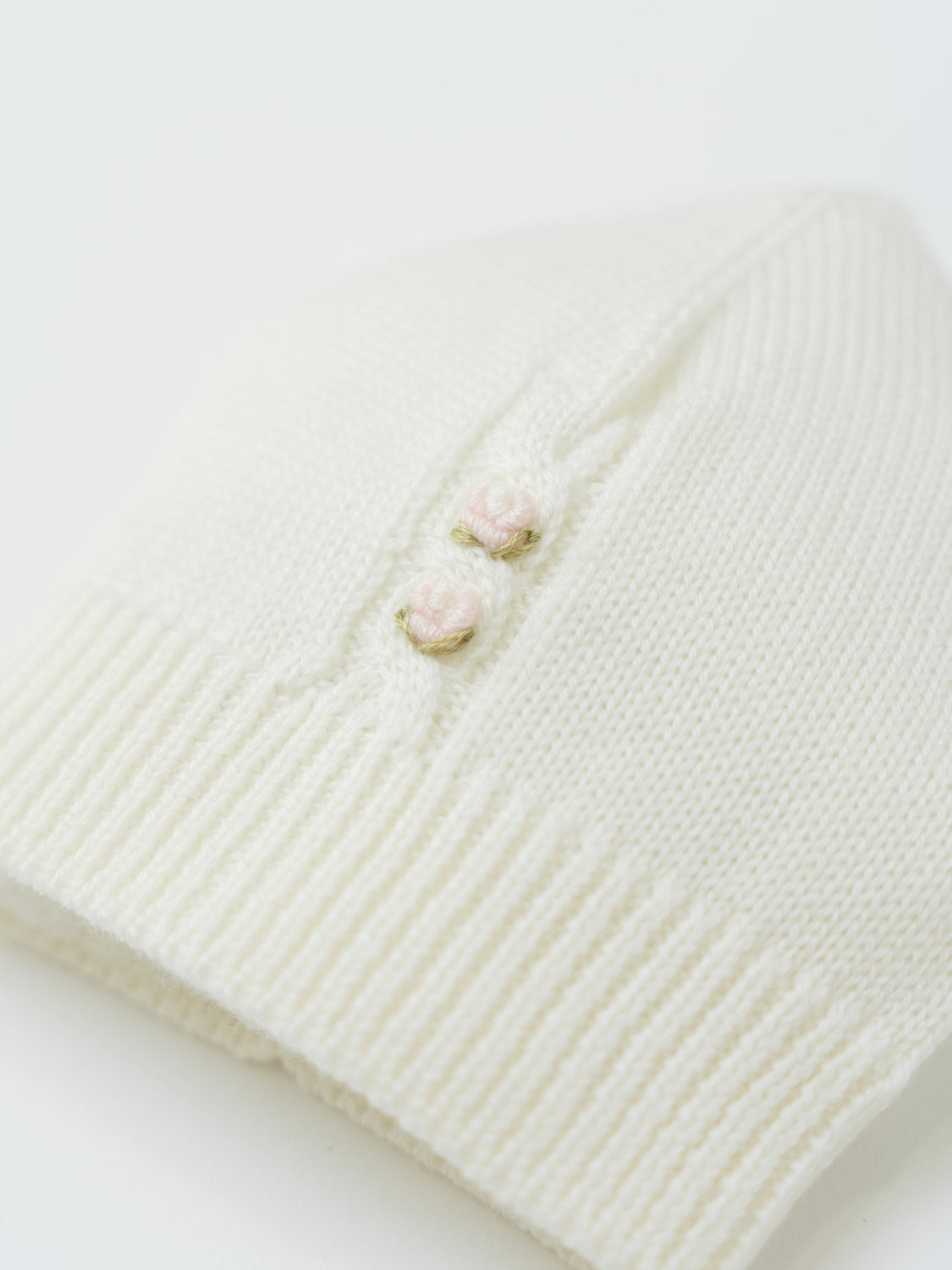 Cuffia Neonata Rosa OLLY/CU-R -  NANU' BABY