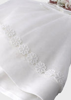 White Tulle Ceremony Dress