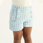 Bermuda quadri lurex Bimba Verde 5719/9 -  NANU' BABY