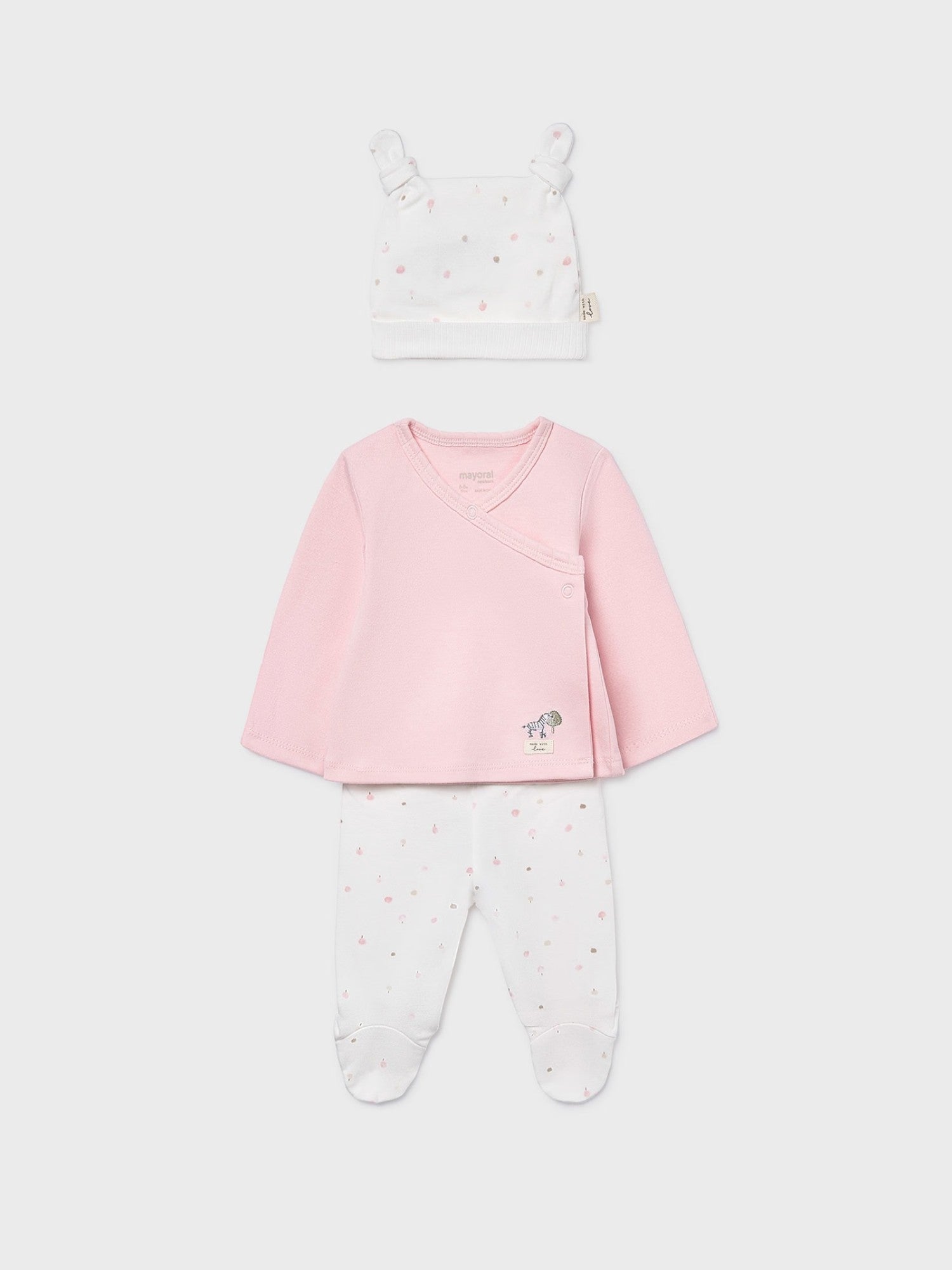Completo nascita Neonata Rosa 9980/38 -  NANU' BABY