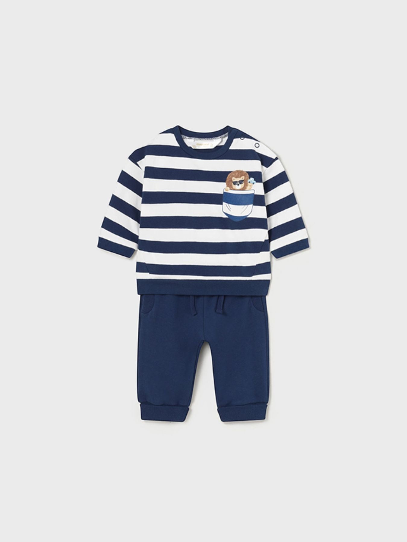 Comp 4 pezzi lungo Bimbo BLU 1640