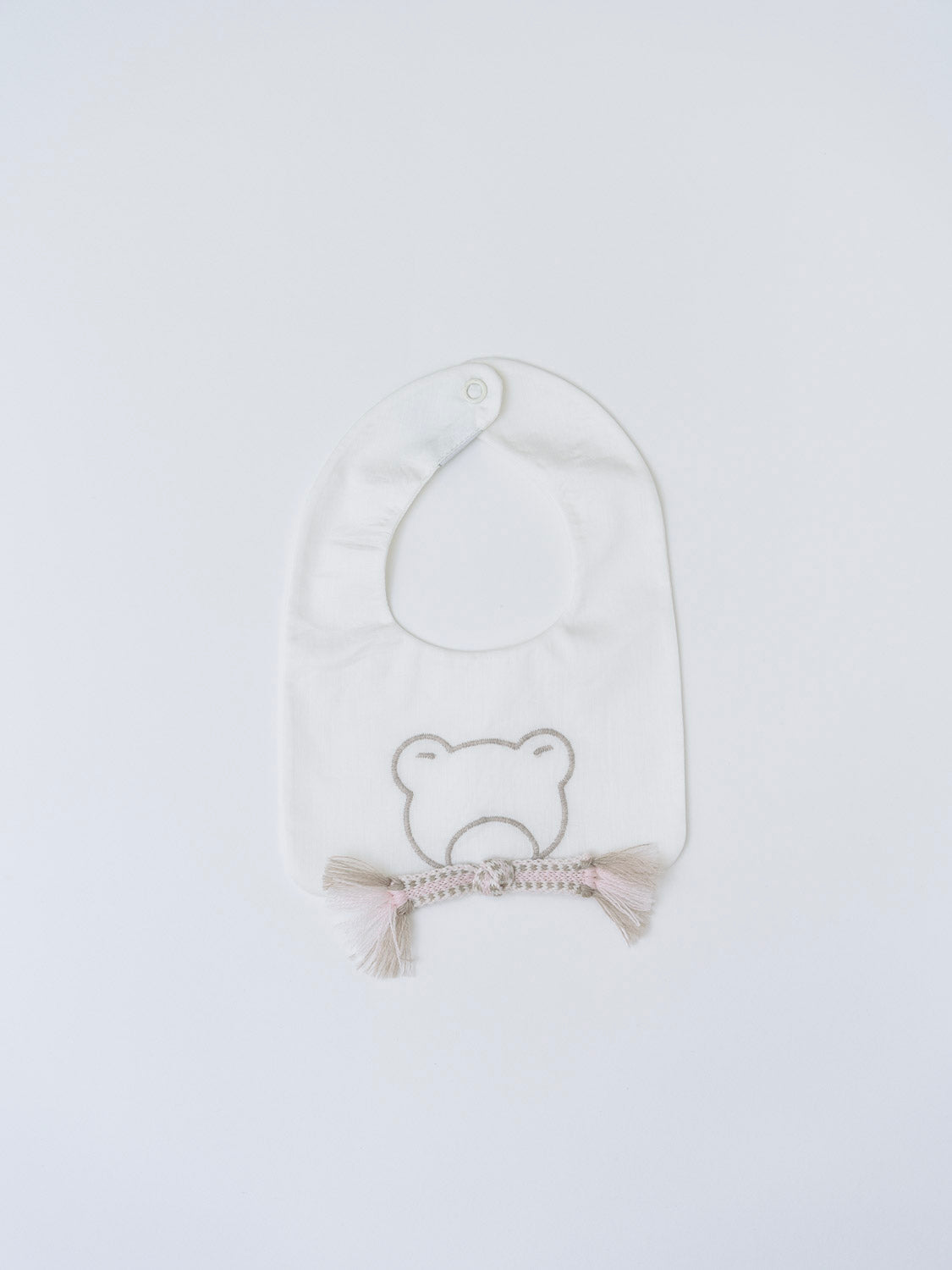 Bavetta Orsetta Neonata VANIGLIA IN53BAV/R -  NANU' BABY