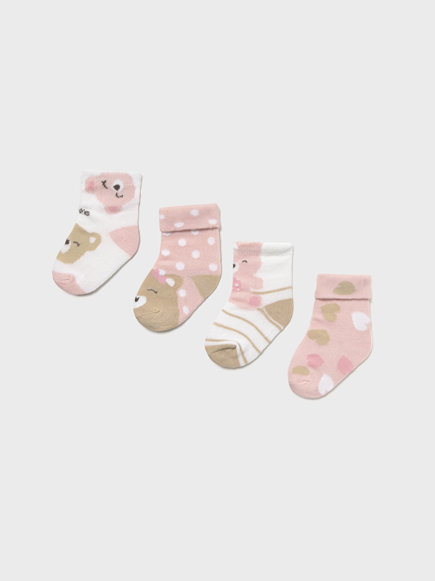 Set mit 4 rosa Socken 9867 /RB