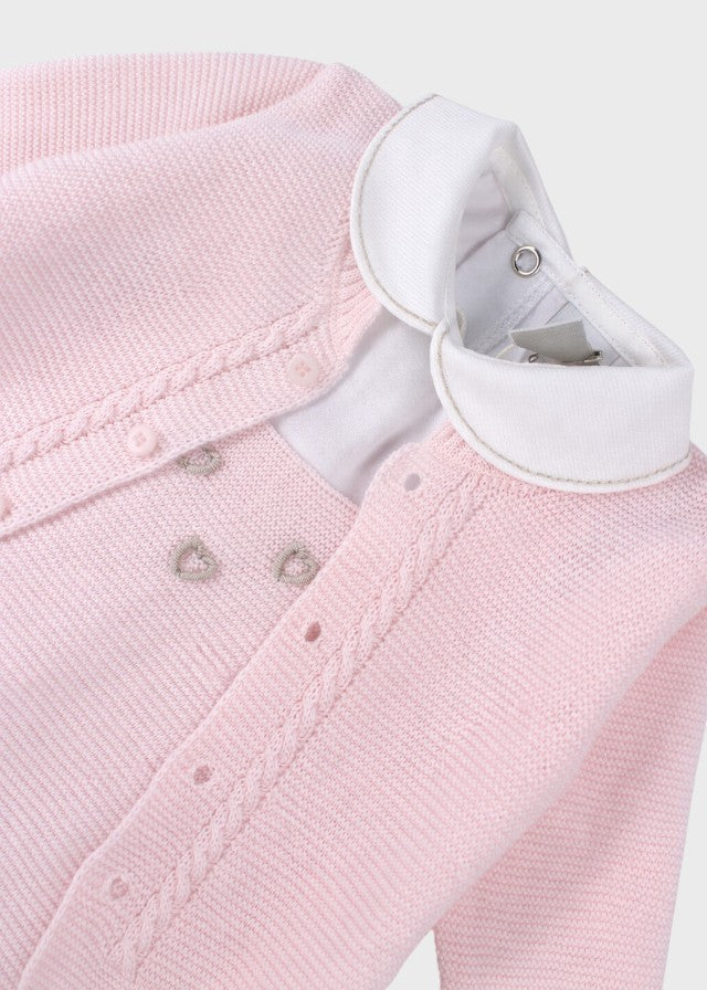 Pink Hearts Dungarees Set EK6331/R