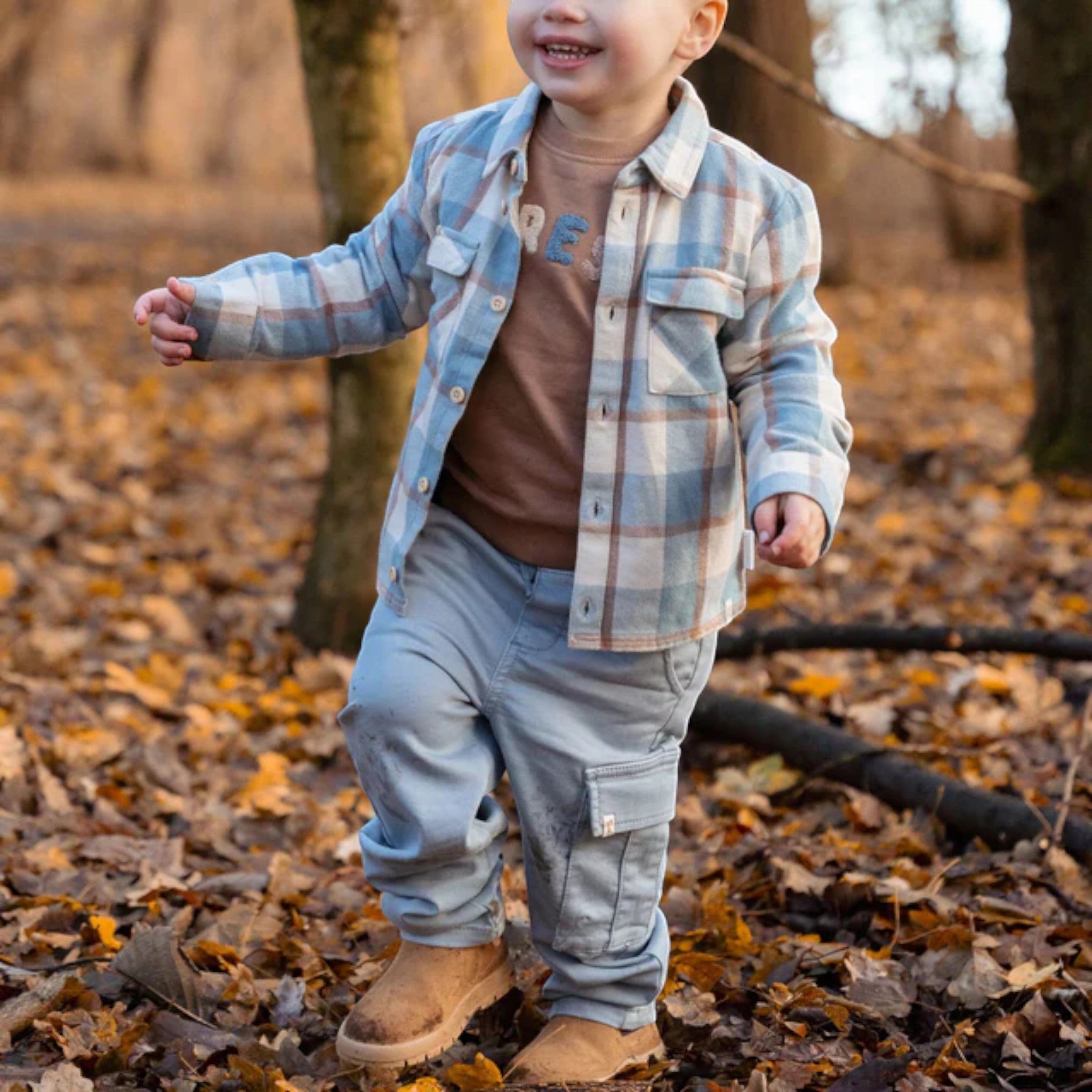 Pantaloni - Tessuto da jogging - Amici della foresta Bimbo Blu CL25093037