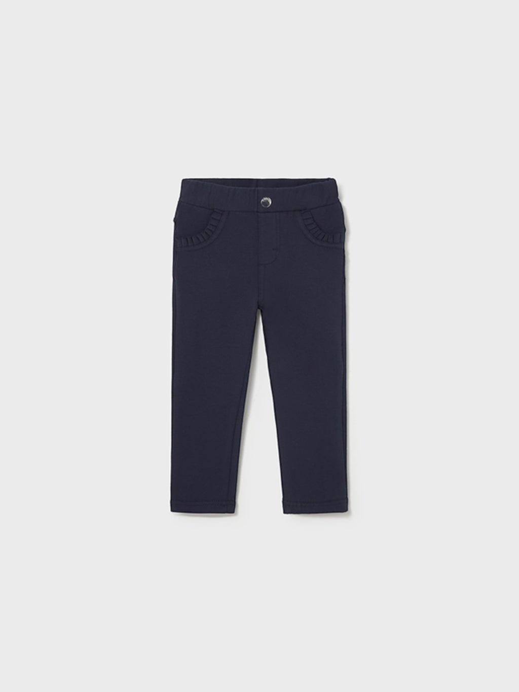 Basic sweatpants for girls, blue, size 560/82