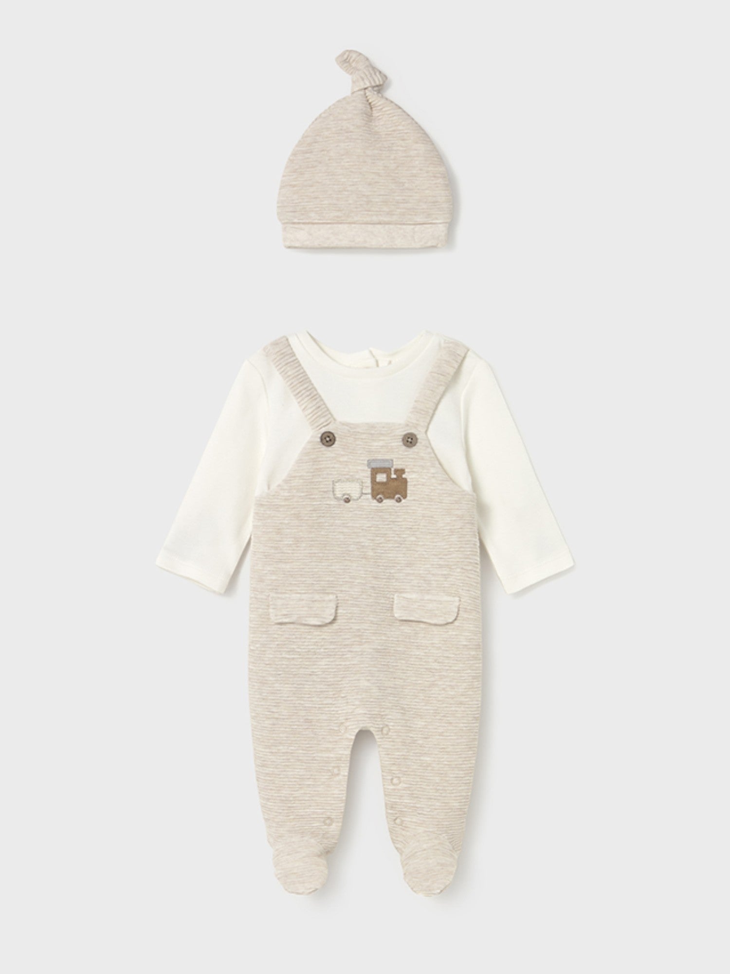 Pagliaccetto Neonato VANIGLIA 2609/11 -  NANU' BABY