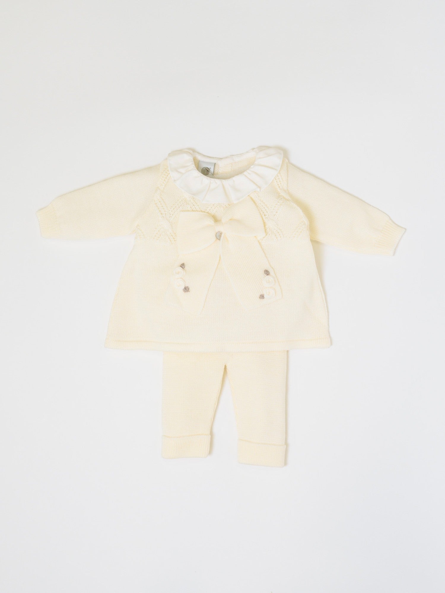 Completo nascita Neonata VANIGLIA IN2419/V -  NANU' BABY
