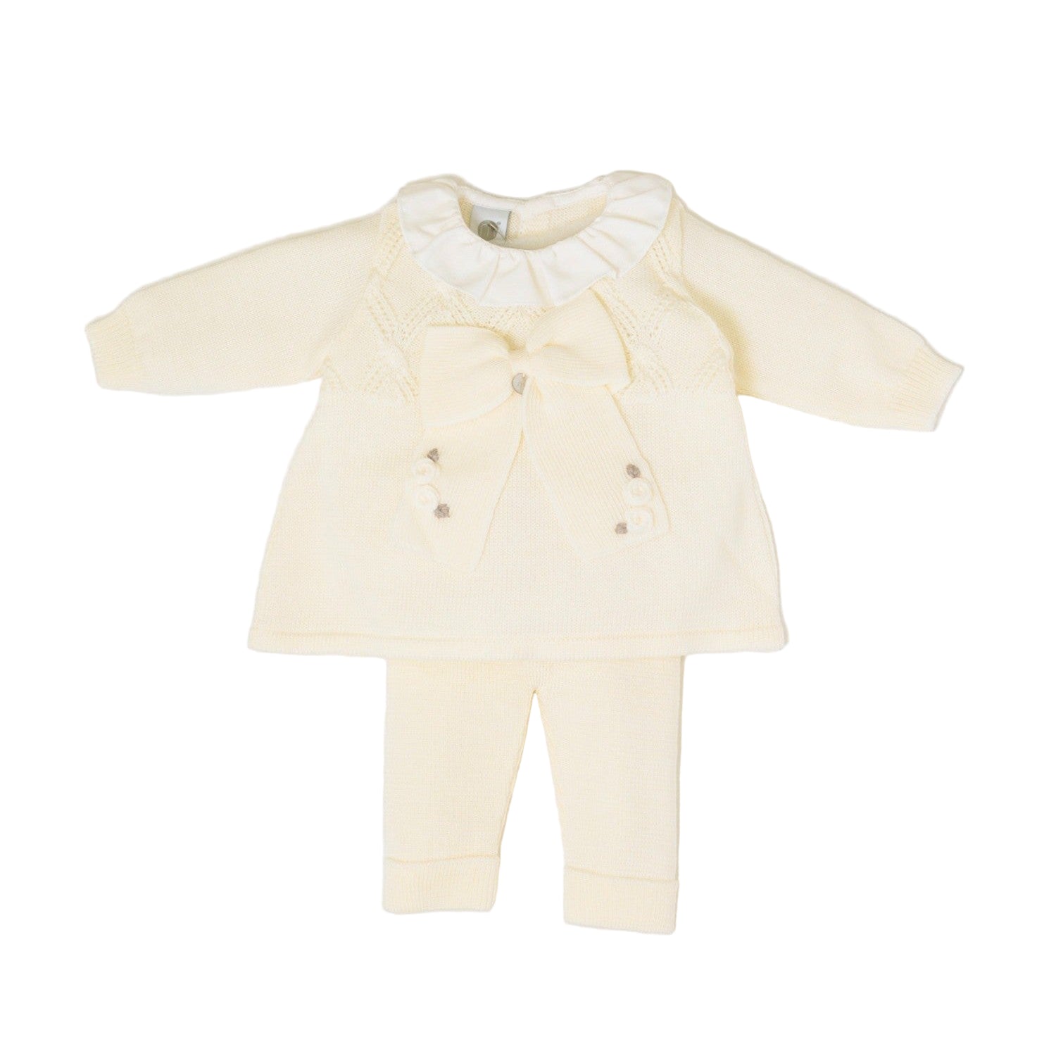 Completo nascita Neonata VANIGLIA IN2419/V -  NANU' BABY