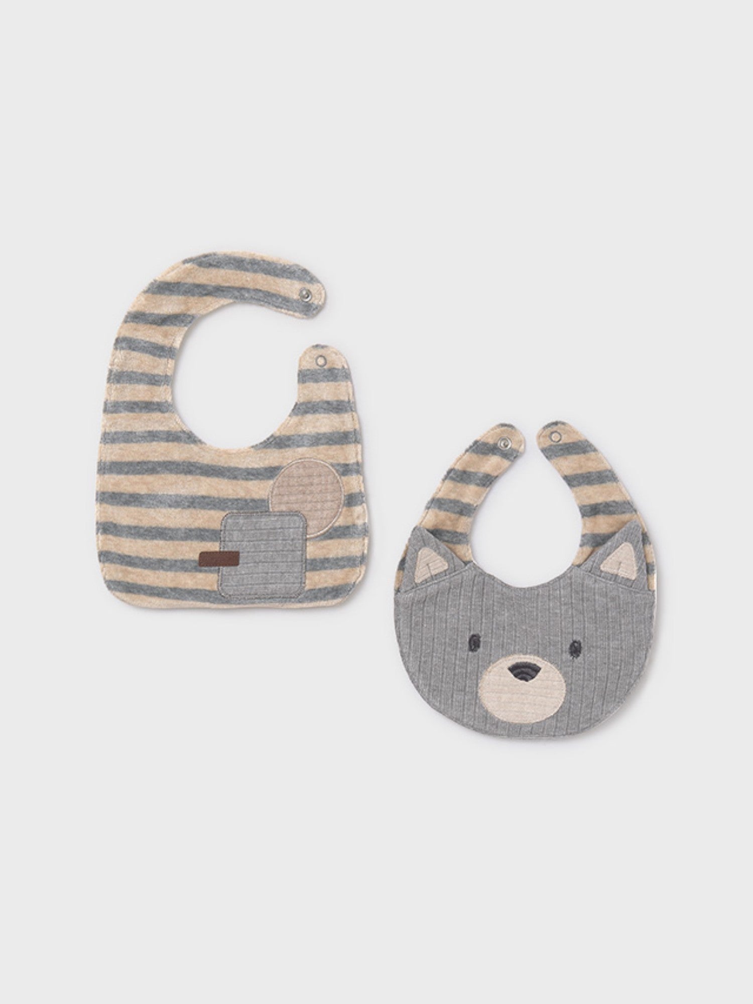 Bavetta Neonato Grigio 9951/46 -  NANU' BABY