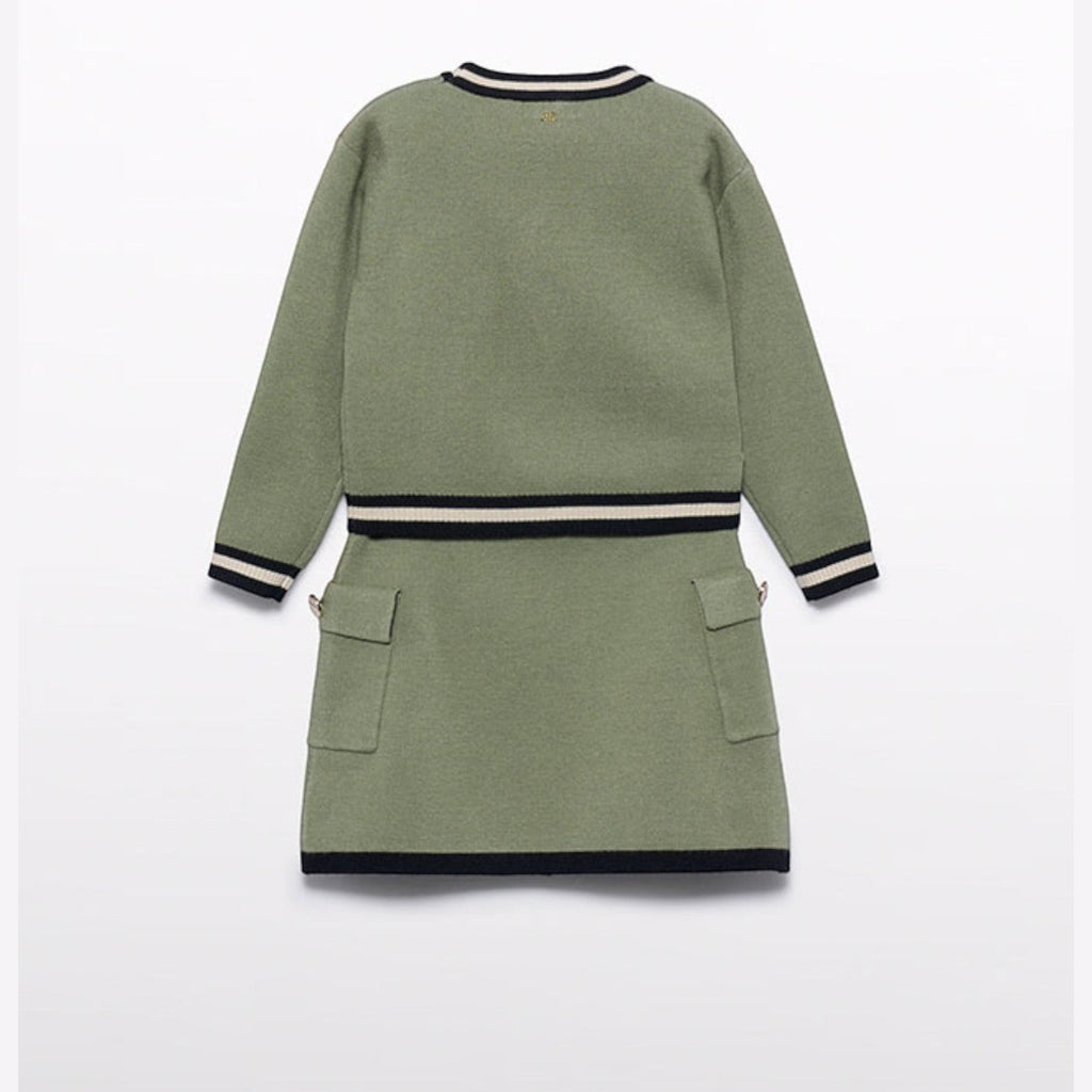 Compl. gonna tricot Bimba Verde 5544/6 -  NANU' BABY