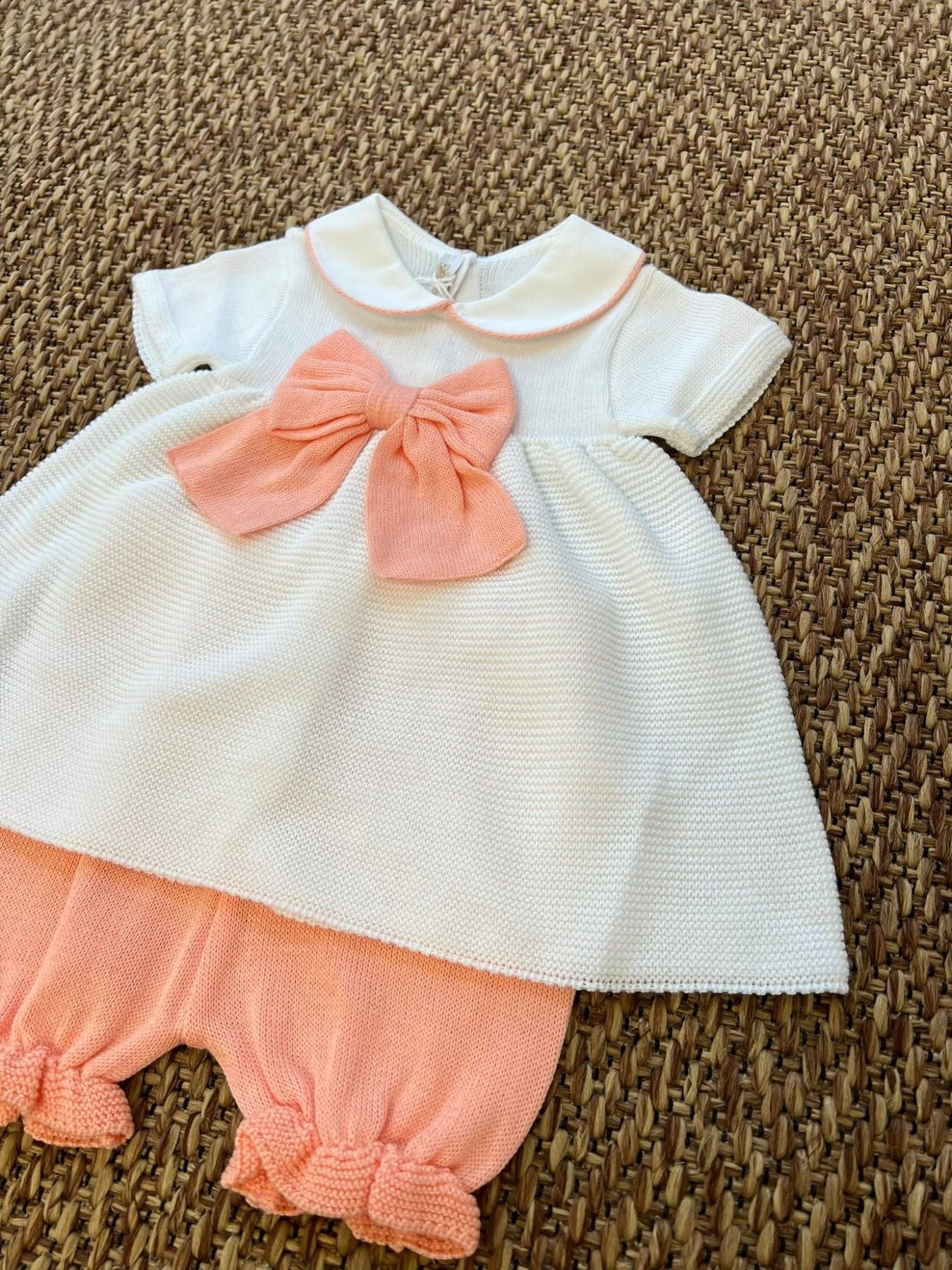 Completo 2 pezzi Bimba ALBICOCCA FIOCCO 479/A