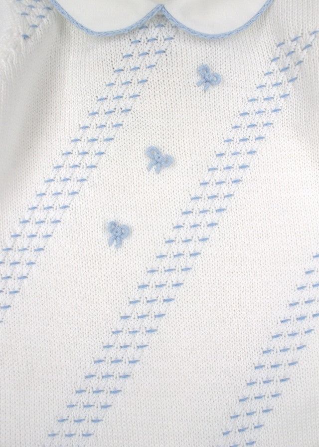 Completo Cotone Fiocchetti Cielo ENEA/CN