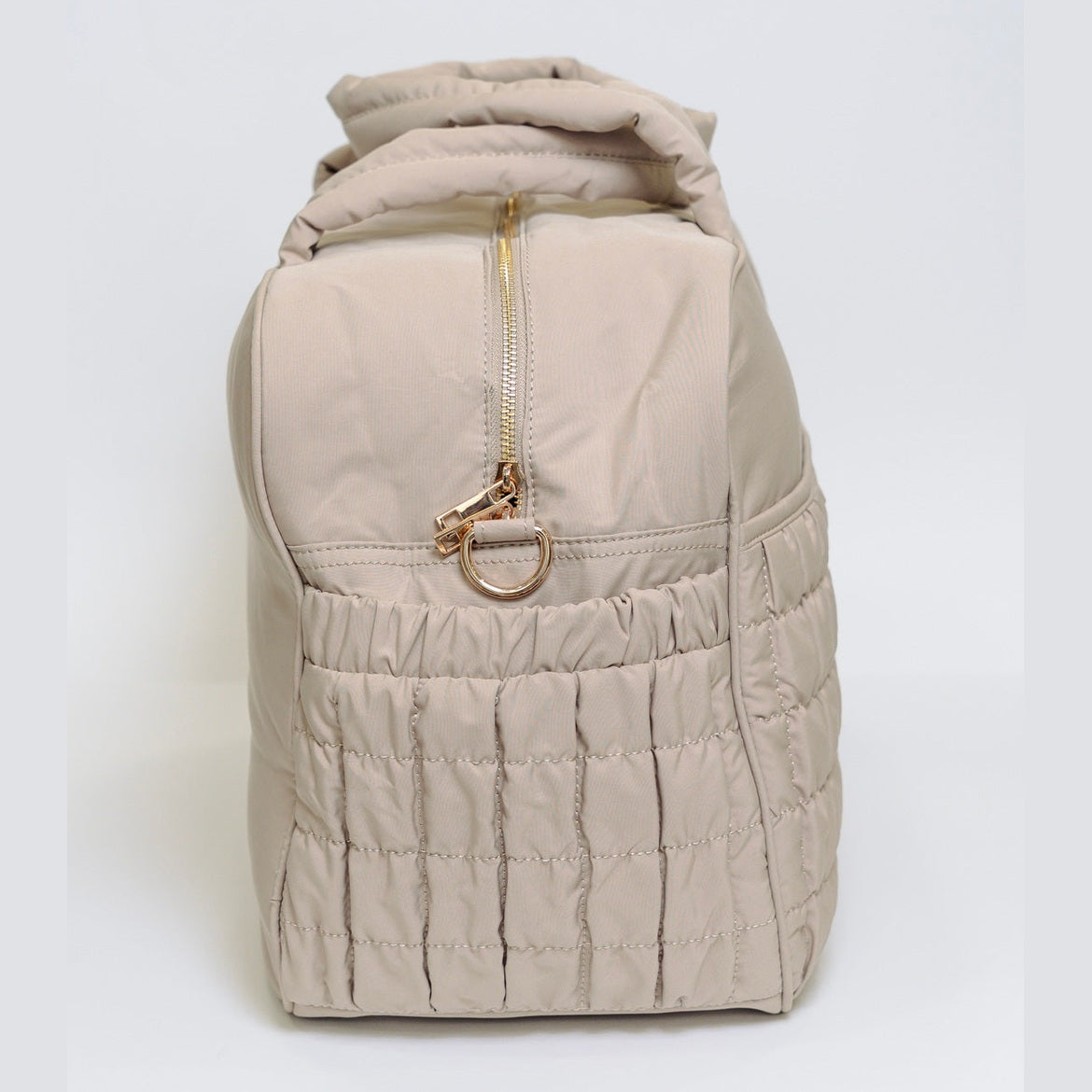 BORSA 48 ORE L TESSUTO BEIGE -  NANU' BABY