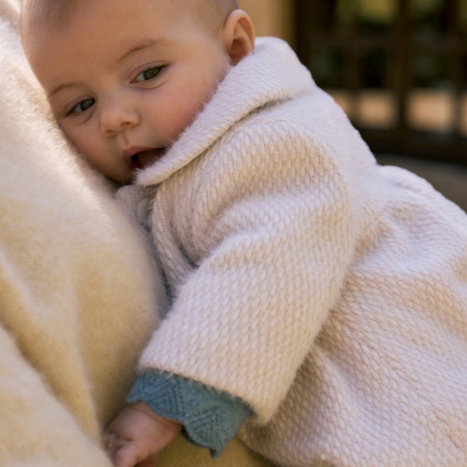 Cappotto Bimba Beige 2401/80 -  NANU' BABY