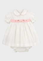 Completo Rigatino Ricamo Rococo' LULÙ/3132