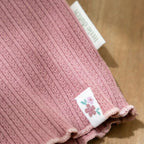 Long-sleeved ribbed T-shirt - Fairy Garden Pink CL25091013