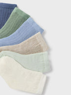 Set mit 6 grünen Socken 1C-9758/V