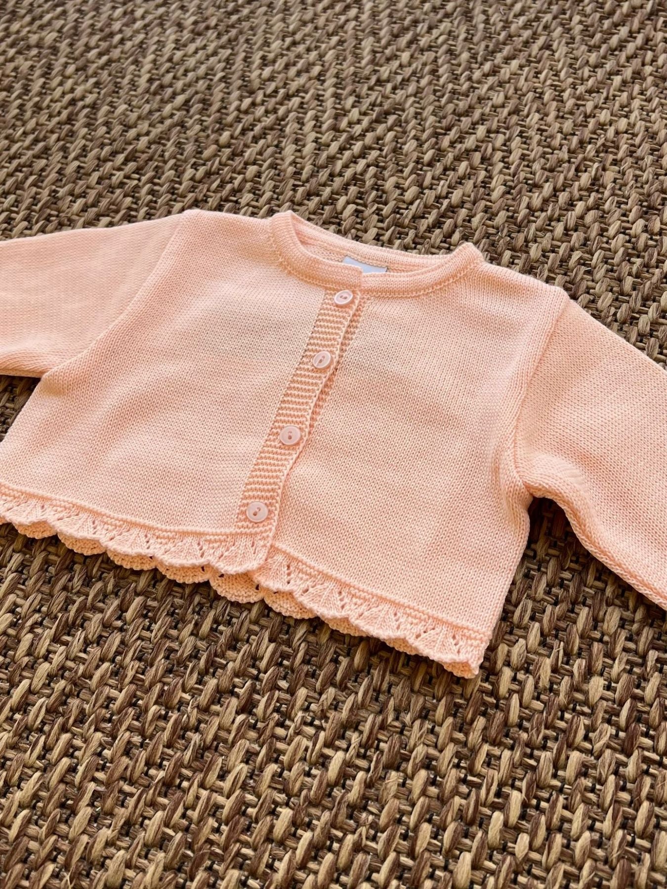 Giacca in maglia Bimba ALBICOCCA EP1645