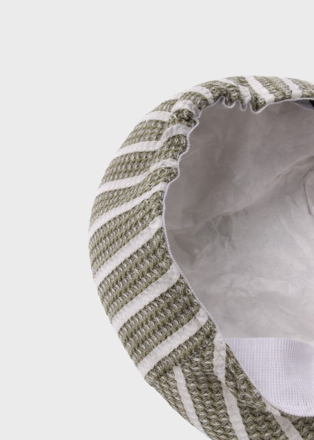 Coppola Cotone Righe Verde