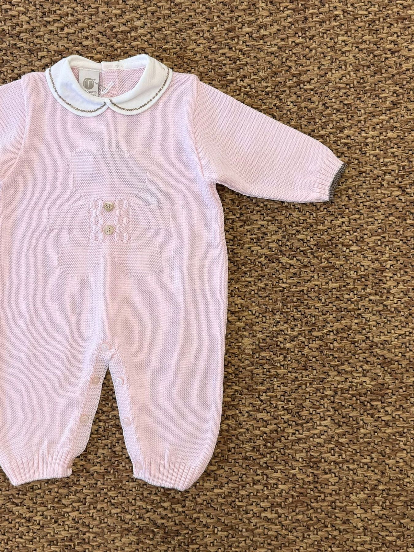 Tutina Dolce Teddy Neonata ROSA IB5210 -  NANU' BABY