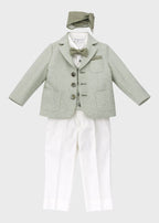 Coordinato Giacca Verde Papillon