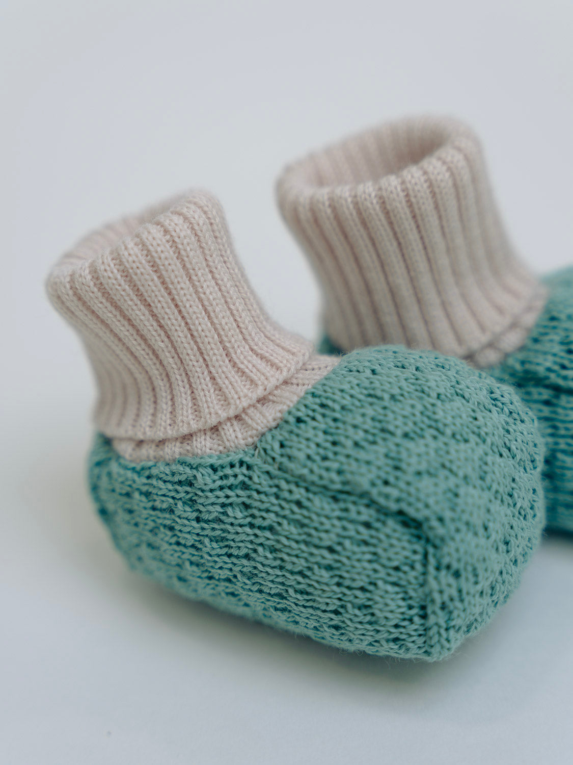 Babbucce Mongolfiera Neonato Verde IN57S/V -  NANU' BABY