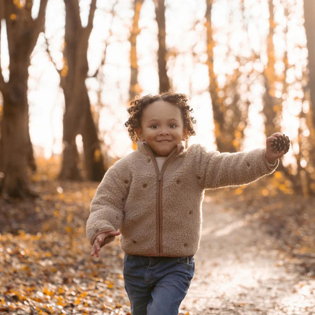 Gefütterte Teddyjacke für Jungen TORTORA CL25092098