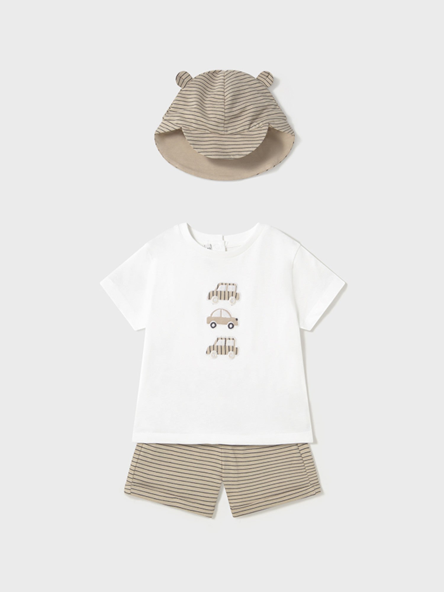 Comp. con cappello Bimbo AVORIO 1651/15