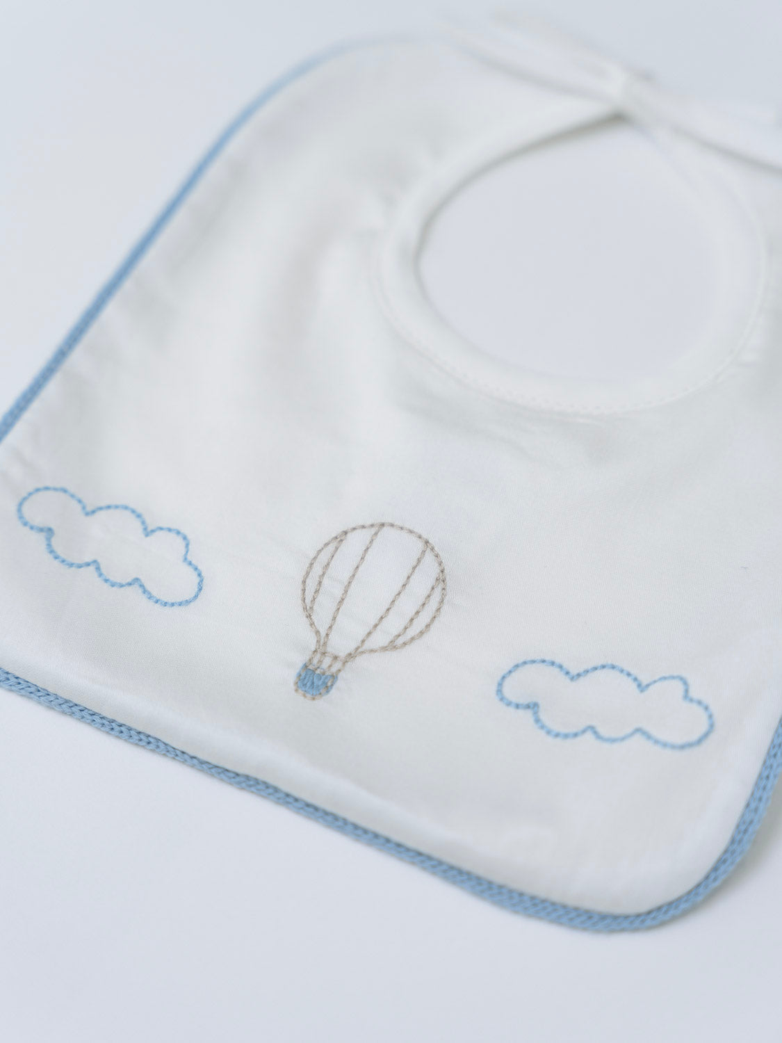 Bavetta Mongolfiera Neonato VANIGLIA IN57BAV/C -  NANU' BABY