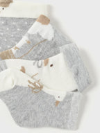 Set mit 4 Socken, Grau, 2G-9762/GR