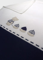 Baumwolldecke „Blauer Bär“ 198-B