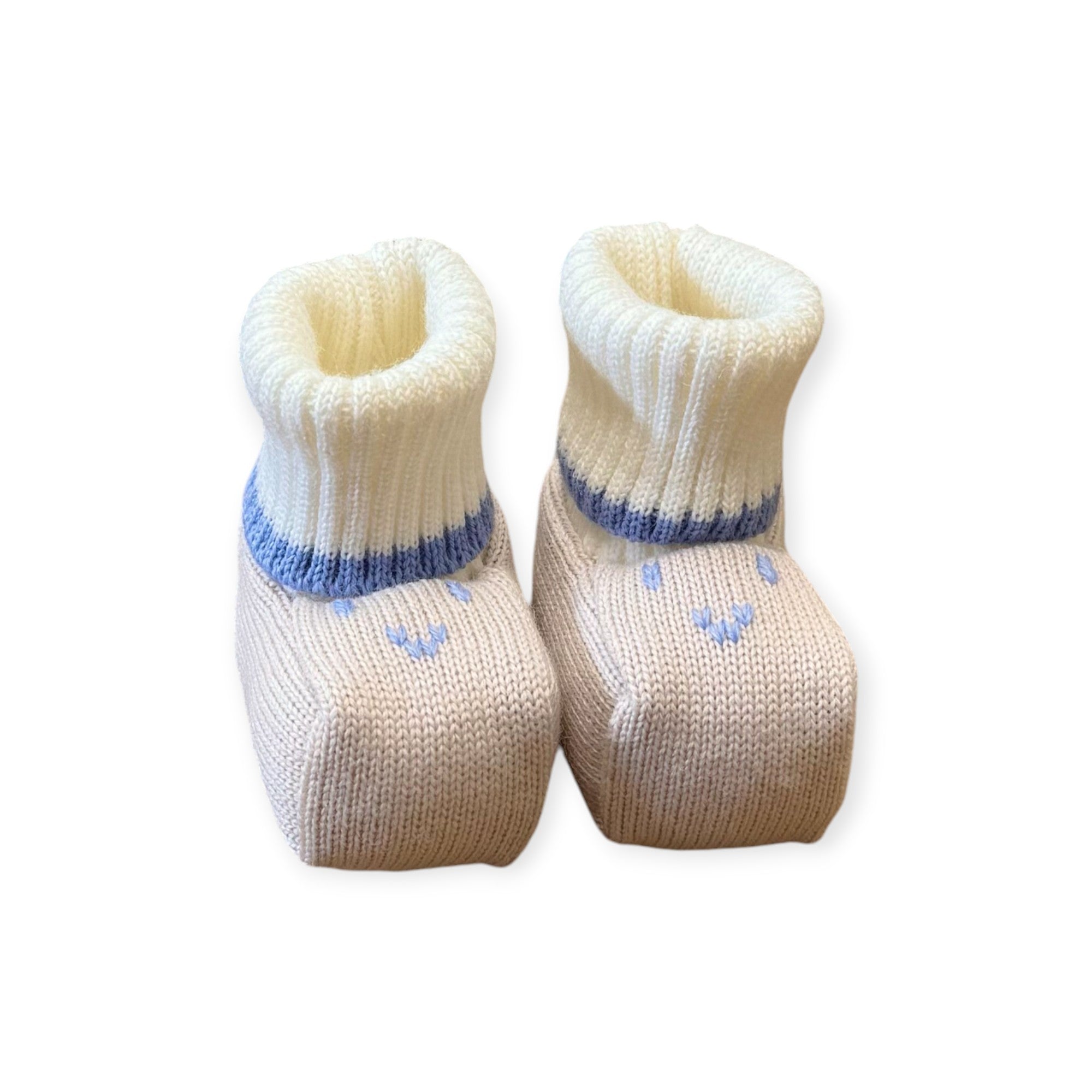 Little Bear 7828 Baby Boy/Girl Set, Beige, Wool Blend