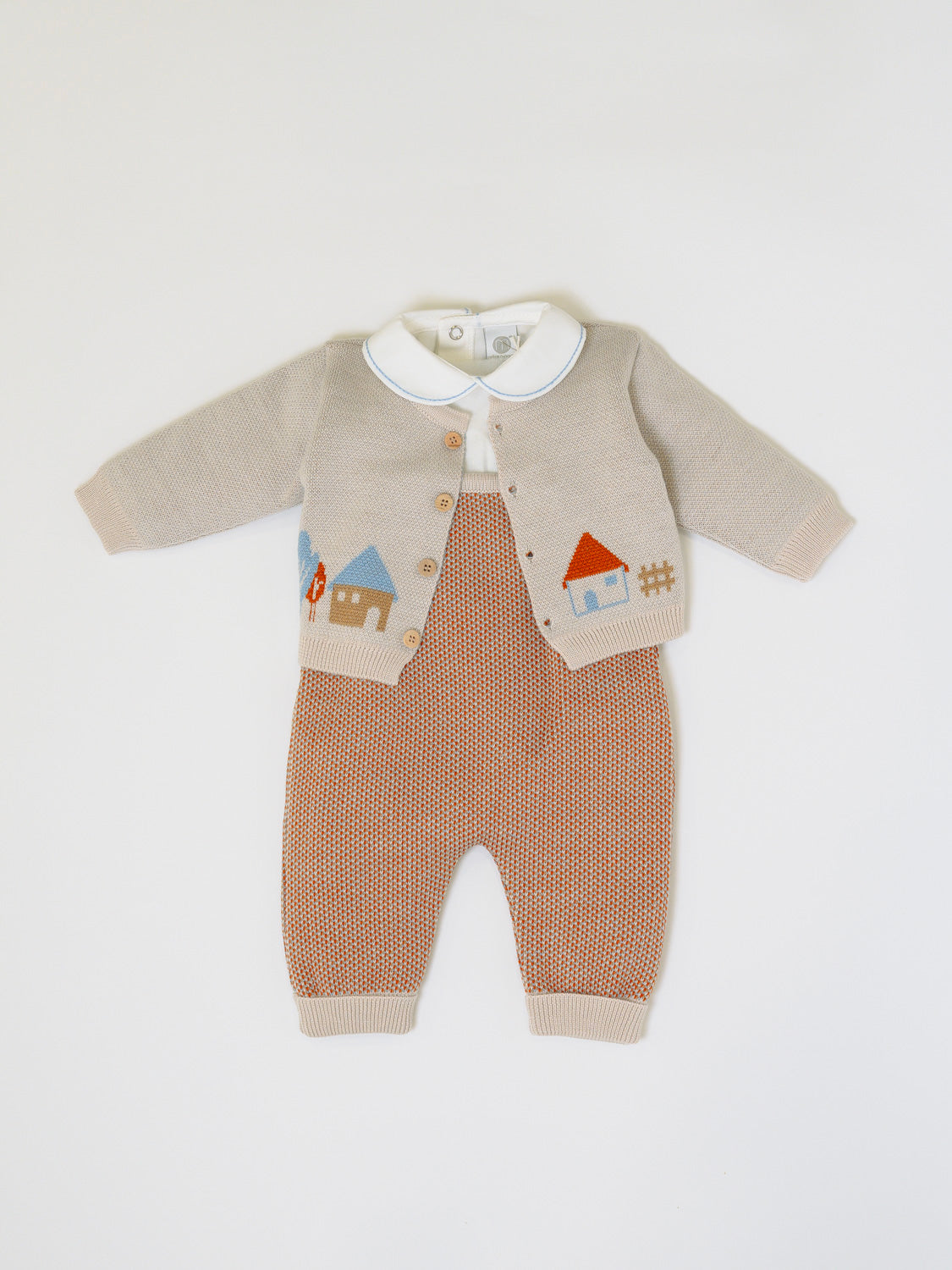Completo Neonato TORTORA IN5131/C -  NANU' BABY
