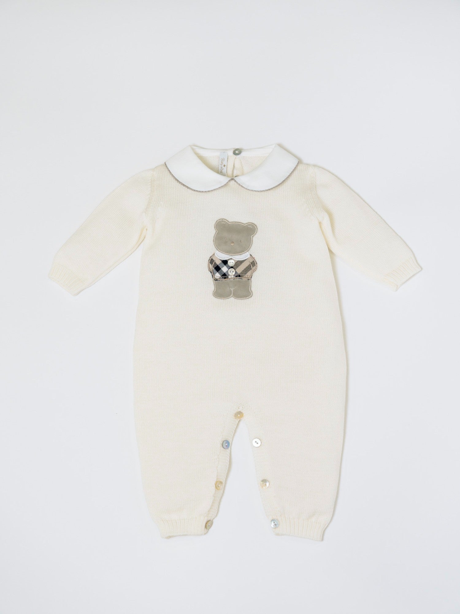 Tutina Teddy Bear Neonato PANNA TEDDY BEAR/321 -  NANU' BABY