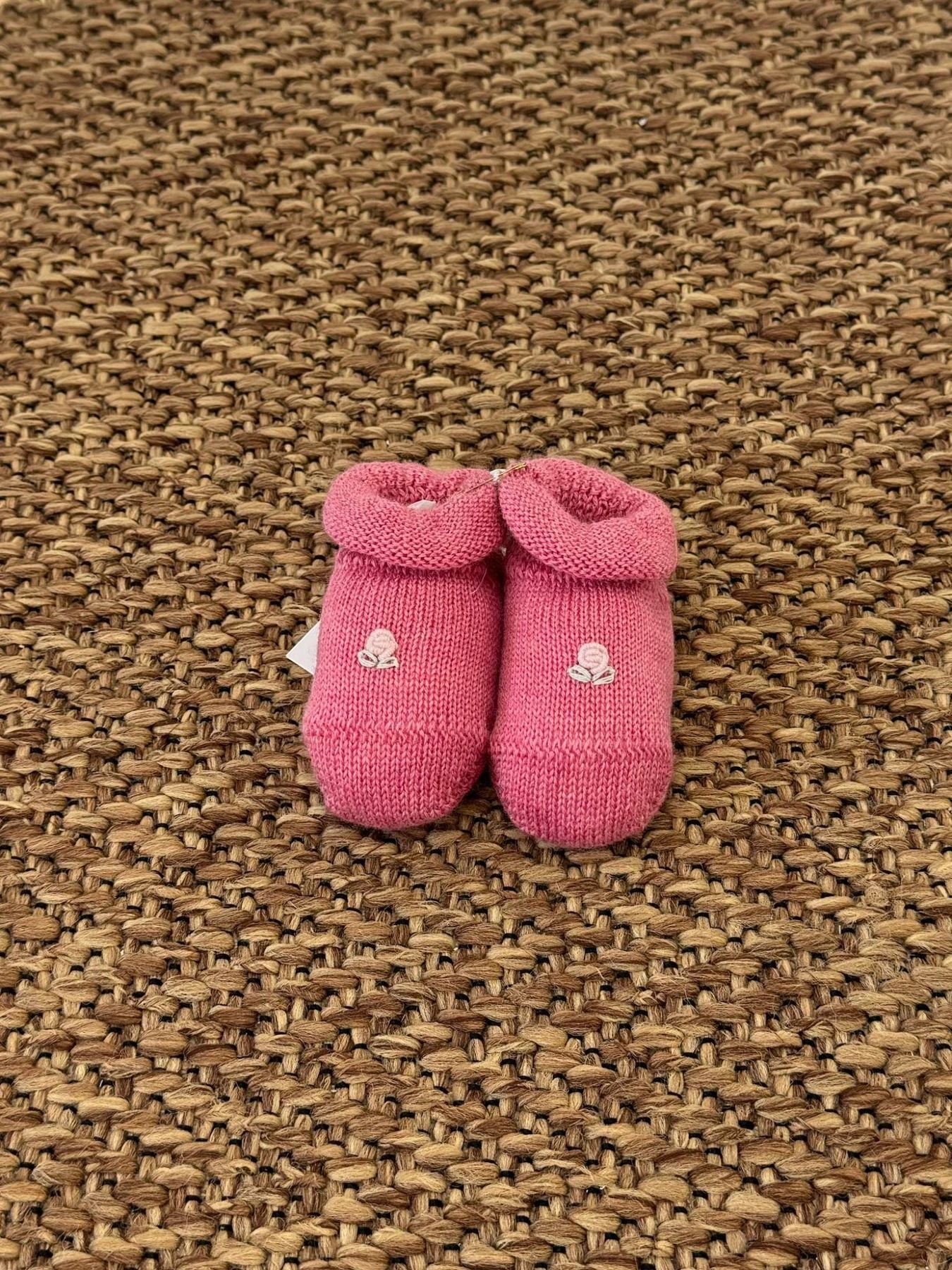 Baby Booties MAGENTA