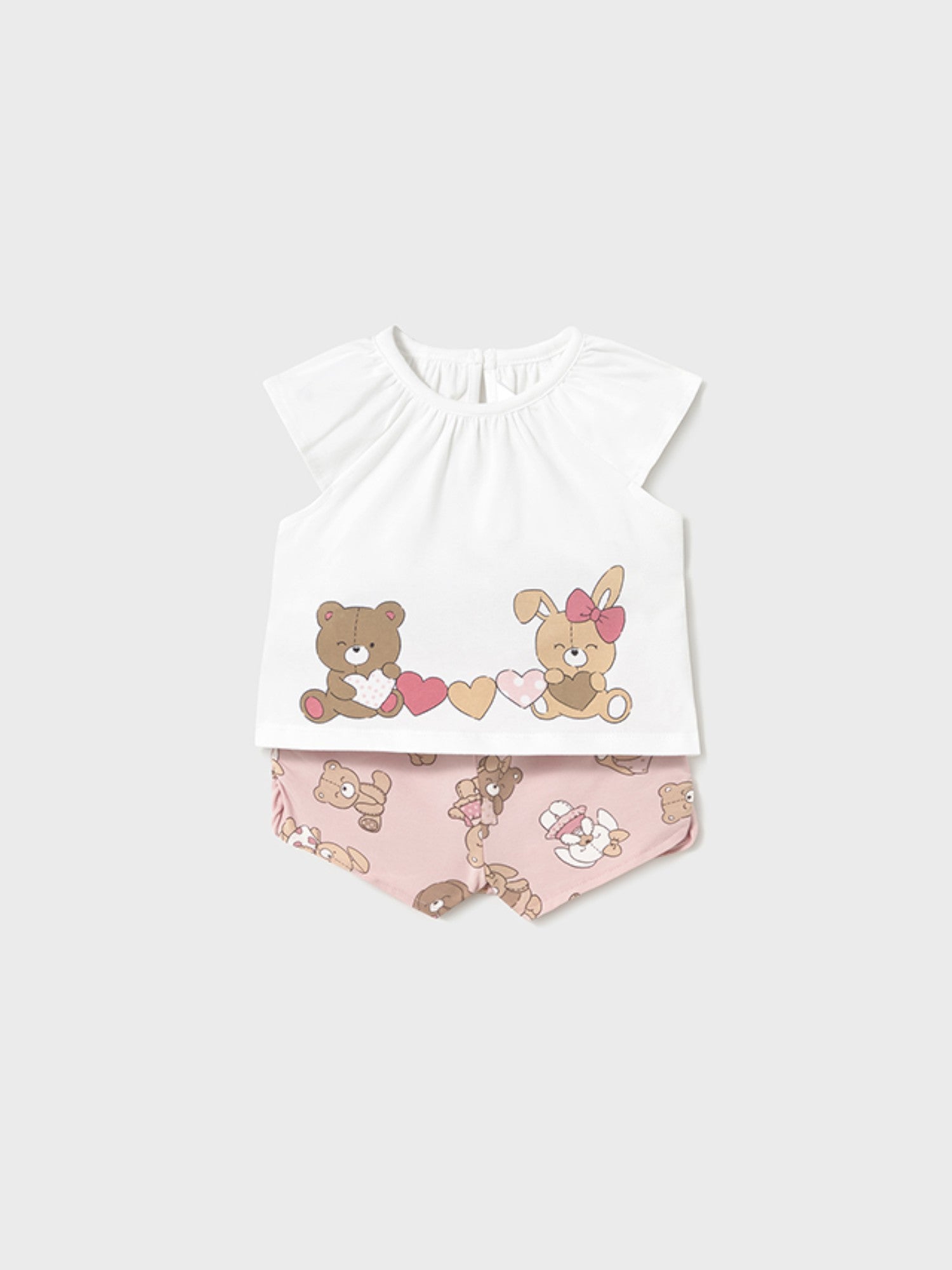 Completo punto 4 pezzi Bimba ROSA 1671 /R