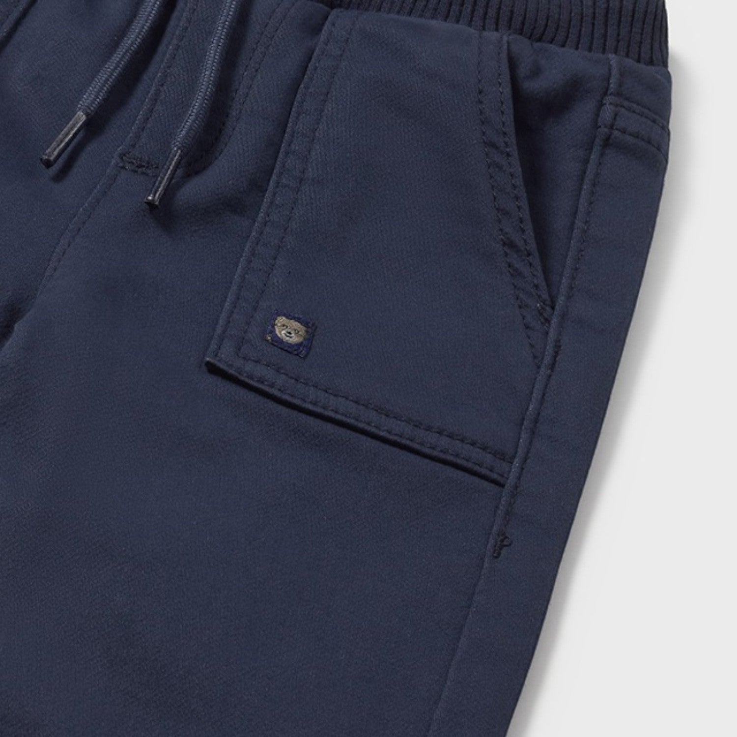 Pantalone jogger twill soft Bimbo Blu 2503/74