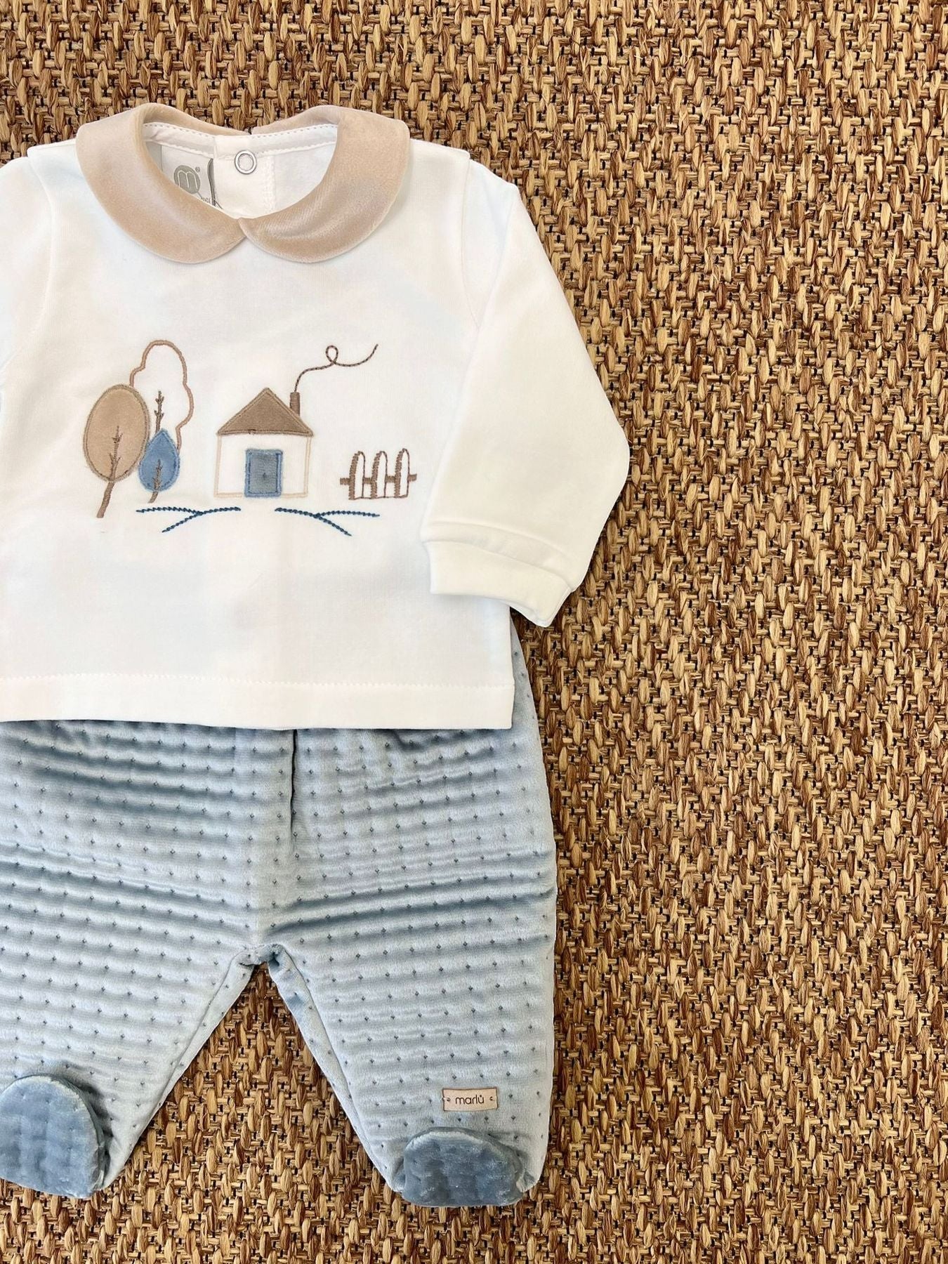Completo nascita Village Neonato CIELO IB6951 -  NANU' BABY